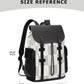 KingTo Laptop Backpack for Men Luxury Anti-Theft Travel Backpack Casual Business Waterproofing Computer Bag (A-White)