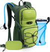 ECOHUB Hydration Backpack for Men Women, 20L Lightweight Hiking Daypack Cycling Backpack with 2L Water Bladder, Insulated Hydration Pack with Waist Pack