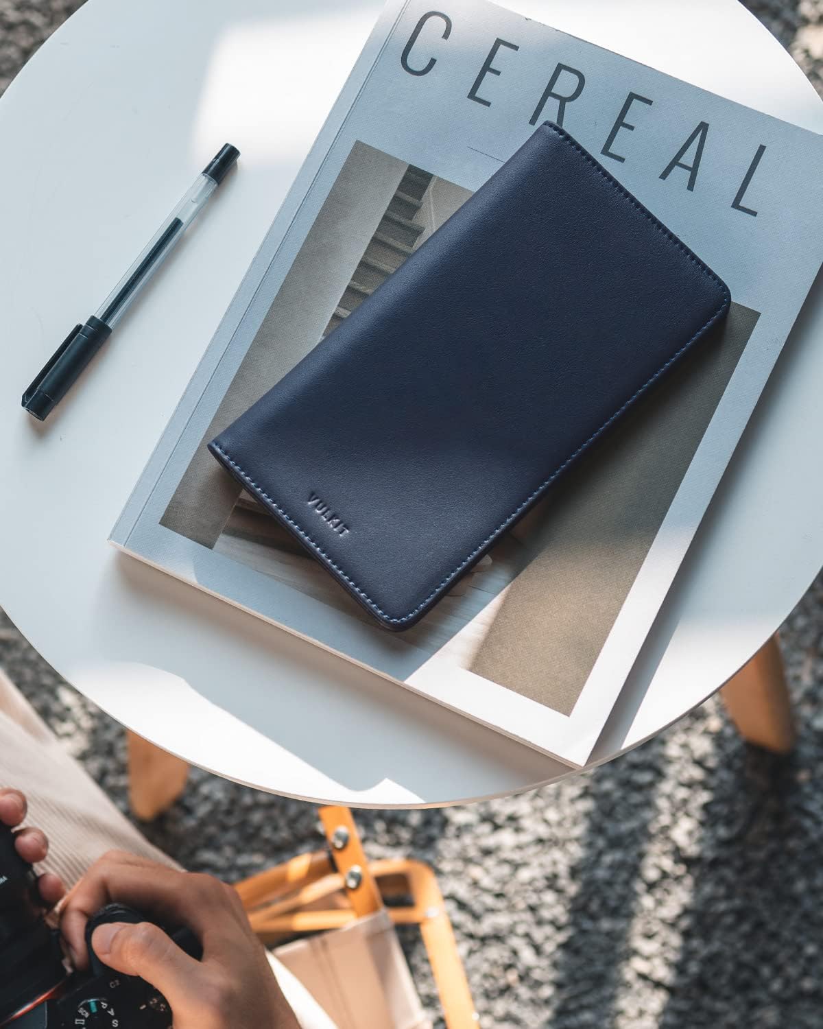 VULKIT Passport Holder Wallet RFID Blocking Travel Wallet for Men & Women - Roamly
