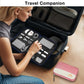 MATEIN Travel Cable Organizer Pouch, Scratch Resistant Portable Charger Case for Electronic Accessories, Travel Tech Bag for Cable, Guitar Picks, Cord Organizer Bag for Work & Office, 2 Pack
