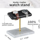 LYS&LYX Watch stand watch display stand watch holder watch Handcrafted watch holder (2--white/glod/croco)