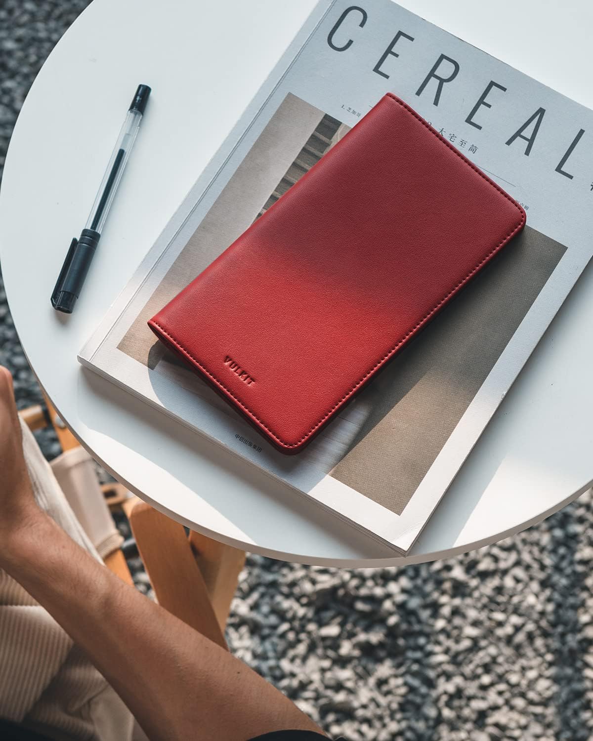 VULKIT Passport Holder Wallet RFID Blocking Travel Wallet for Men & Women - Roamly