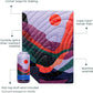 Rumpl Original Puffy Blanket - Warm, Water-Resistant Camping Blanket with 100% Recycled Synthetic Insulation, 52"x75", Original Puffy V2, Valley Dusk