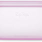Zip Top Reusable Food Storage Bags | Small Dish [Lavender] | Silicone Meal Prep Container | Microwave, Dishwasher and Freezer Safe | Made in the USA