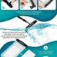Hiearcool Universal Waterproof Phone Pouch,IPX8 Cell Phone Waterproof Case Up to 8.3" for iPhone 16 15 14 13 Pro Max,Beach Essentials Vacation Must Haves-Clear&Bright Red-2Pack