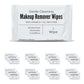 World Amenities - Bulk Makeup Remover Wipes | 500 Count| Individually Wrapped, Gentle Cleansing, Alcohol Free - All Skin Types - Vitamin E - 100% Recyclable, Hotel Travel Size Toiletries