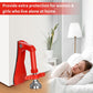 Portable Door Stopper Door Lock for Travel Anti Theft Door Blocker, Security Door Stoppers for Bottom of Door, No Drill Safety Doors Stopper Hotel Door Locks for Travelers Security (White)