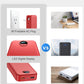 20000mAh Ultra-Portable-Charger-Power-Bank with Built in Cables&AC Wall Plug,PD20W USB-C Fast Charging Cell Phone Charger Battery Pack,LED Display Travel Battery Bank for All iPhone,Samsung,Android