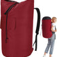 Extra Large Laundry Bag 115L, College Dorm Room essentials, Laundry Backpack Bag for College, Red Laundry Bag Backpack, Heavy Duty Laundromat Bags, Portable Laundry Duffle Bag for Camping, Apartment