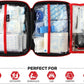 Compact First Aid Kit (228pcs) Designed for Family Emergency Care. Waterproof EVA Case and Bag is Ideal for The Car, Home, Boat, School, Camping, Hiking, Office, Sports. Protect Your Loved Ones. Red