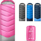 Sleeping Bags for Adults Cold Weather,Portable, Waterproof,Lightweight Sleeping Bag for Tall Girls Boys with Compression Sack for Warm Camping, Hiking, Outdoor & Indoor