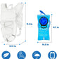 Lightweight Hydration Backpack 2L Water Bladder Pack for Running, Cycling, Hiking – Anti-Theft Water Backpack with Phone Holder, Trekking Pole Holder & Reflective Strips for Men & Women