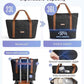 LIGHT FLIGHT Luggage Sets, Carry On Luggage 22x14x9 Airline Approved, Carry On Travel Bag Suitcases with Wheels, Expandable Hardside Lightweight Rolling with TSA Lock 2-Piece Set (DB/20),Black/Brown