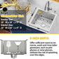 Small Kitchen Sink,18x18 In Bar Sink Stainless Steel Undermount Small Kitchen Sink Ideal Choice For Small Space Nice As Undermount Prep Sink,RV Kitchen Sink With Bottom Grid,Silicon Mat And Drain Set