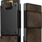 PROOF Wallet | Slim Minimalist Wallets for Men | Leather & Metal | RFID Wallet | Front/Back Pocket | Gift Box | Veteran Owned