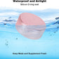 Metal Pill Case 2 Compartment - Waterproof Pill Box for Daily Travel, Pocket Purse Pill Container Holder Compact Medicine Organizer for Vitamins Fish Oils Medication