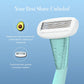 Women's Razor Shave Kit, 1 Mint Razor Handle + 6 Blade Refills