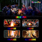 Mystical Fire Color Changing Packets Fire Pits Campfire Enchanted Multi-Color Magical Fun for Indoor Fireplace or Outdoor Use 0.882 Ounces (Regular, 25, Pack)