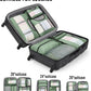 Veken 10 Set Packing Cubes for Travel Essential, Suitcase Organizer Bags in 4 Sizes, Carry-On Luggage Accessories with Large Laundry & Hanging Toiletry Bag, Must-Have for Airplane, Road Trip & Camping - Roamly