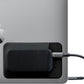 Slipdrive - Portable Hard Drive Sleeve for Laptop - SSD Solid State Drive - Reusable Adhesive - Stick on External Hard Drive Carrying Case - Pocket Pouch (Small, Black)