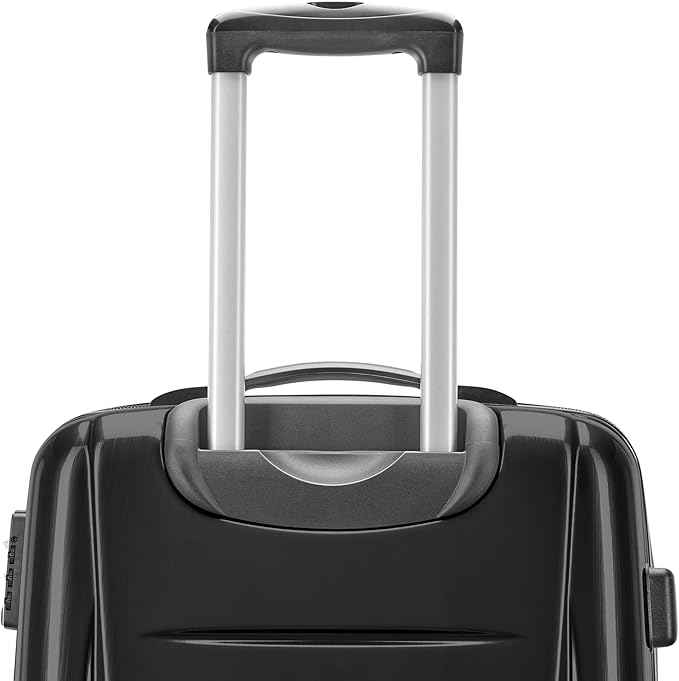 Samsonite Winfield 2 Hardside Expandable Luggage with Spinner Wheels, Brushed Anthracite, Checked-Medium 24-Inch