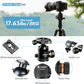 Fotopro 66" Camera Tripod, Aluminum Compact Travel Tripod and Monopod with 360° Ball Head Quick Release Plate, Professional Camera Tripod for DSLR, Load up 22lbs Video Tripod for DSLR, Load up 17.63bs
