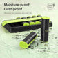 Weekly Pill Organizer 2 Times a Day, KOVIUU Large Travel Pill Box 7 Day, Am Pm Twice Daily Pill Case with Rotatable Handle, Pill Holder Container for Vitamin, Medicine, Supplement, Fish Oil, Green