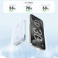 Portable Charger 20000mAh 30W Fast Charging, Power Bank with Built-in Cables & LED Display, USB C Battery Pack for iPhone 16/15/14, Samsung, iPad and Android Phones, Ideal for Travel