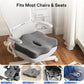 Seat Cushions for Office Chairs - Pressure Relief Seat Cushion - Car Seat Cushions for Pressure Relief, Tailbone Pain, Sciatica & Back Pain Relief for Office Chairs (Grey)