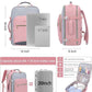 LOVEVOOK 40L Travel Backpack for Women & Men, Airline Approved Carry On Luggage with 3 Packing Cubes, TSA Overnight Bags, Waterproof Personal Item Bag, Weekender Essentials Backpacks fits 17" Laptop