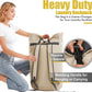 Heavy Duty Laundry Bag 115L, Sturdy Laundry Backpack Bag Extra Large, Dorm Room Essential for Guys, Khaki Laundry Bag Backpack for Camp, XL Laundromat Bags, Laundry Duffel Bag for College