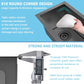 10 inch Bar Sink Undermount, 10x18 inch Small Bar Sink Gunmetal Black Undermount Small Kitchen Sinks 18 Gauge Single Bowl Wet Bar Sinks with Basket Strainer Drain