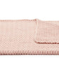 Amazon Basics Chunky Cable Knit Throw Blanket for Couch, Sofa, Bed, Lightweight Soft Cozy, Dusty Rose, 50"x 60"