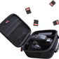 Hard Camera Case Bag Compatible with Canon EOS Rebel T7/T100/T6/R50/R6 or Kodak Pixpro AZ405/AZ425/AZ255/AZ401/AZ252/AZ528 DSLR Camera,for Canon Sony Kodak Panasonic Nikon Mirrorless Camera,Black