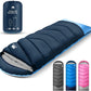 Sleeping Bags for Adults Cold Weather,Portable, Waterproof,Lightweight Sleeping Bag for Tall Girls Boys with Compression Sack for Warm Camping, Hiking, Outdoor & Indoor
