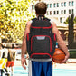 LARIPOP Basketball Backpack Bag with Ball Compartment Ventilated Shoe Compartment for Men Youth Soccer Volleyball Training