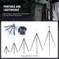 NEEWER LITETRIP LT32 Camera Travel Tripod, Carbon Fiber Portable Stand, Ball Head Detachable Center Axis Flip Buckle Cleaning Cloth Arca QR Plate Compatible with Peak Design Capture V3 (Former TP62)