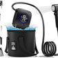 8000mAh Portable Camping Shower, Upgrade Rechargeable Electric Shower Pump with 5 Gallon Bucket, Intelligent LED Display,Portable Shower for Outdoor