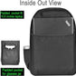 Backpack Bag With Lock - Activated Carbon Fiber Lining - Water Resistant,Anti Theft Laptop Daypack for Men & Women Travel (Camo Burgandy)