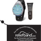 Reliefband Classic Anti-Nausea Wristband for Motion Sickness, Morning Sickness, Travel, Sea Sickness & Vomiting Relief - FDA Cleared, Drug-Free, Fast-Acting Nausea Relief Band w/Gel Tube & Pouch