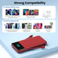Portable Charger for iPhone with Built in Cables and Wall Plug,Upgraded 13800mAh Fast Charging USB C Power Bank,4 Outputs Travel Essential Battery Pack Compatible with iPhone 15/14/13/12,-Red