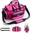 Goture Fishing Tackle Bag, 600D Water-Resistant Soft Side Crossbody Sling Bag for Women,Small Gear Storage Tactical Bags for Saltwater & Freshwater,Fits 3 3600 Tackle Boxes(Not Included)