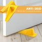 Frienda 12 Pcs Jumbo Door Stoppers Heavy Duty Door Stopper Tall up to 2inch Tall Wedge TPR Large Wedge Stackable Big Rubber Doorstop for Hotel Carpet Hardwood Concrete and Tile (Yellow)