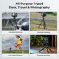 SmallRig Carbon Fiber Mini Desktop Tripod, 15.5'' / 39.5cm Compact Pocket Tabletop Tripod Kit with 360° Ball Head, Built-in QR Plate for Arca, Ball Head Capacity 3kg / 6.6lb for Cameras, DSLRs, Lenses