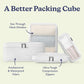 Vandel Space-Saving Compression Packing Cubes for Women, Men, Compressible Carry On Suit Case Organizer Luggage Packing Cubes for Travel Organizer Bags for Luggage and Backpacks, Suitcase Cube - Roamly