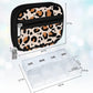 Serfeymi Weekly Travel Pill Organizer Pill Case for Purse with Removable 7 Day Pill Box, Fashionable Travel Medicine Organizer Pill Container for Medicine, Vitamin, Supplement - Brown 02