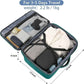 MATEIN Travel Backpack for Men Women, Carry on Backpack for Airplanes, Simple Daypack with Trolley Sleeve, Gifts for International Travelers, 35L, Peacock Blue