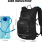LARIPOP Hydration Backpack, 18L Hiking Backpack with 2L Water Bladder, Lightweight Water Pack for Cycling, Hiking, Biking