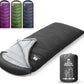Sleeping Bags for Adults Cold Weather,Portable, Waterproof,Lightweight Camping Sleeping Bag for Tall Girls Boys with Compression Sack for Warm Camping, Hiking, Outdoor & Indoor