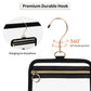CUBETASTIC Hanging Toiletry Bag, Clear Makeup Bags for Travel Essentials TSA Approved Clear Bag Transparent Cosmetic Organizer Pouch for Women Men Portable Make Up Case with Handle - Roamly
